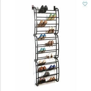 Over the door shoe rack. 36 pairs